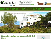 Tablet Screenshot of hotelidaines.com